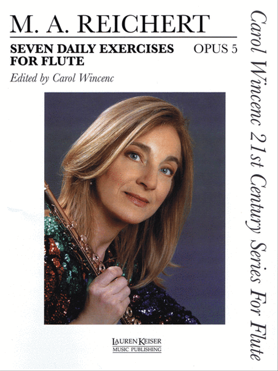Seven Daily Exercises, Op. 5 Flute scores gallery preview page 1
