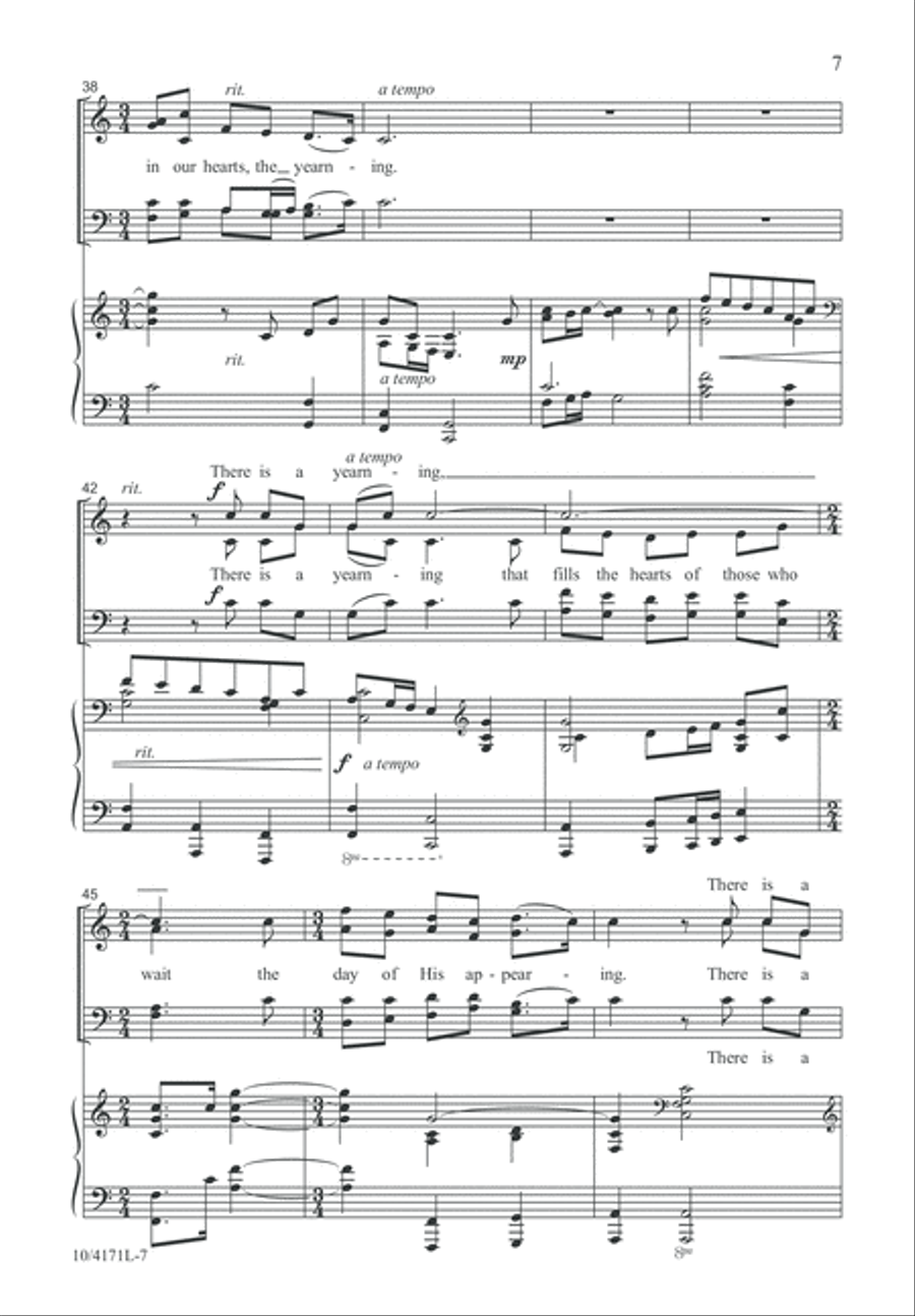 The Yearning 4-Part scores gallery preview page 7