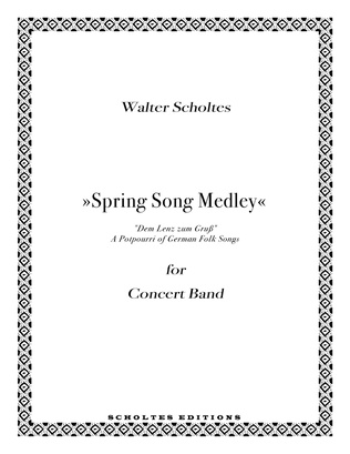 Book cover for Spring Song Medley