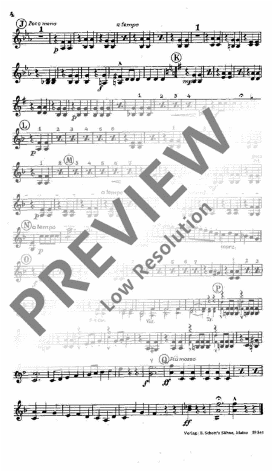 Rosen aus dem Süden Oboe scores gallery preview page 5