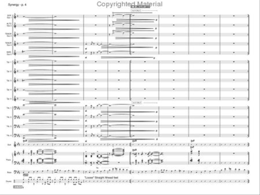 Synergy Jazz Ensemble scores gallery preview page 3