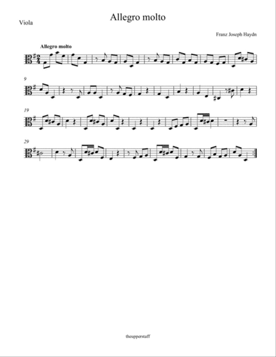 Allegro molto String Trio scores gallery preview page 5