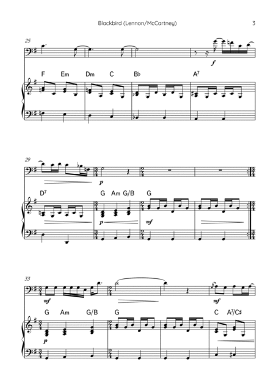 Blackbird Chamber Music scores gallery preview page 3