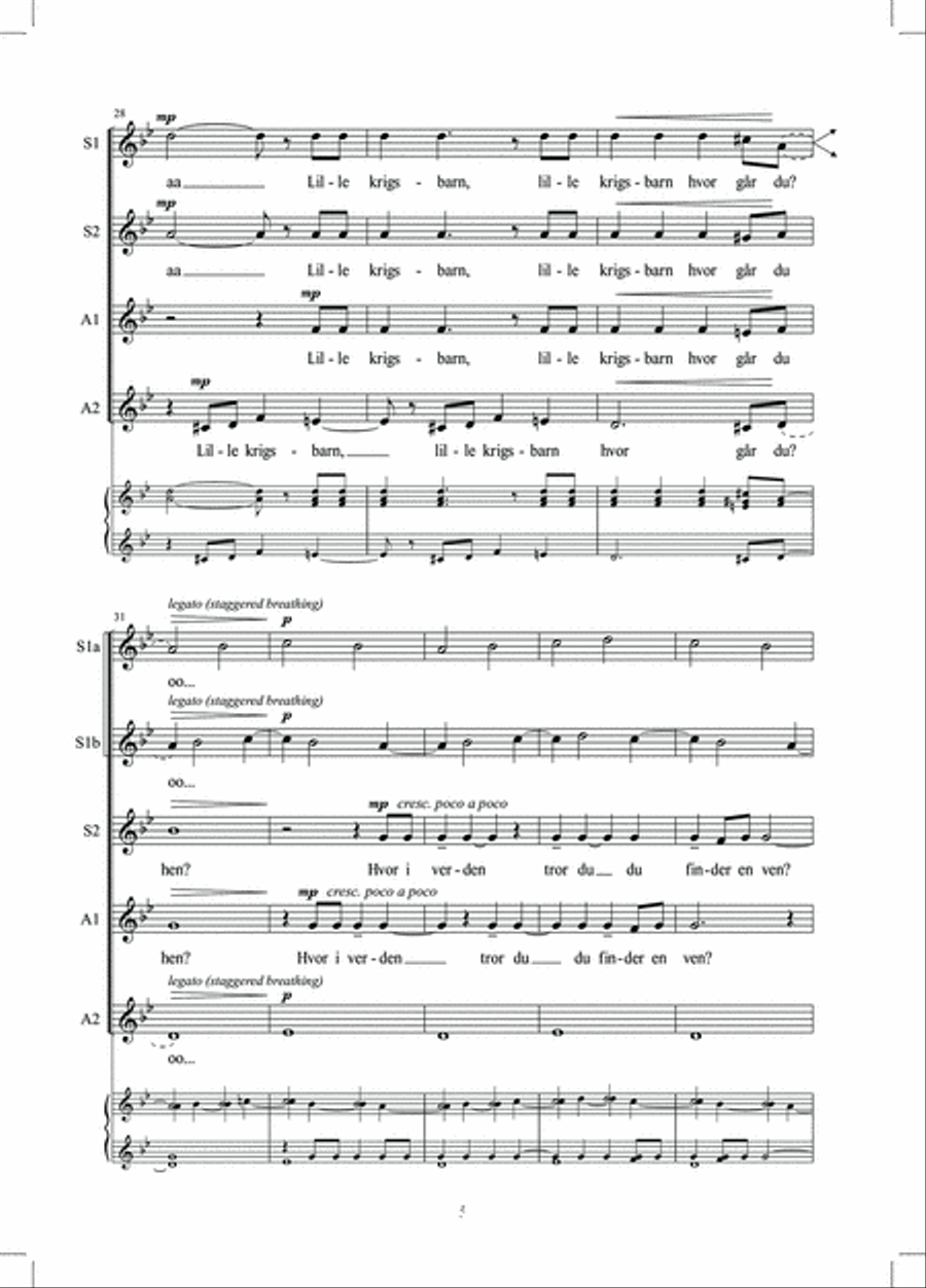 Vuggevise SSAA scores gallery preview page 5