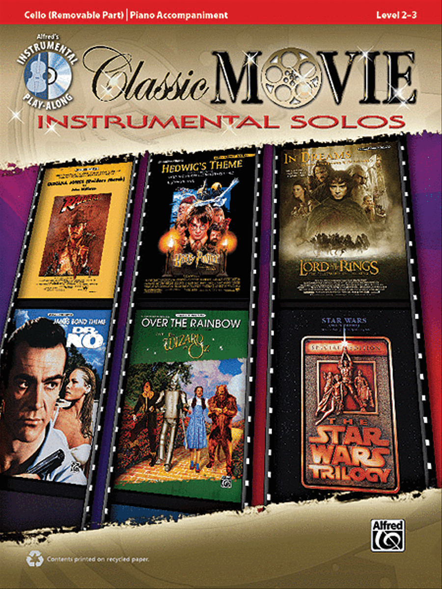 Classic Movie Instrumental Solos for Strings String Orchestra scores gallery preview page 1