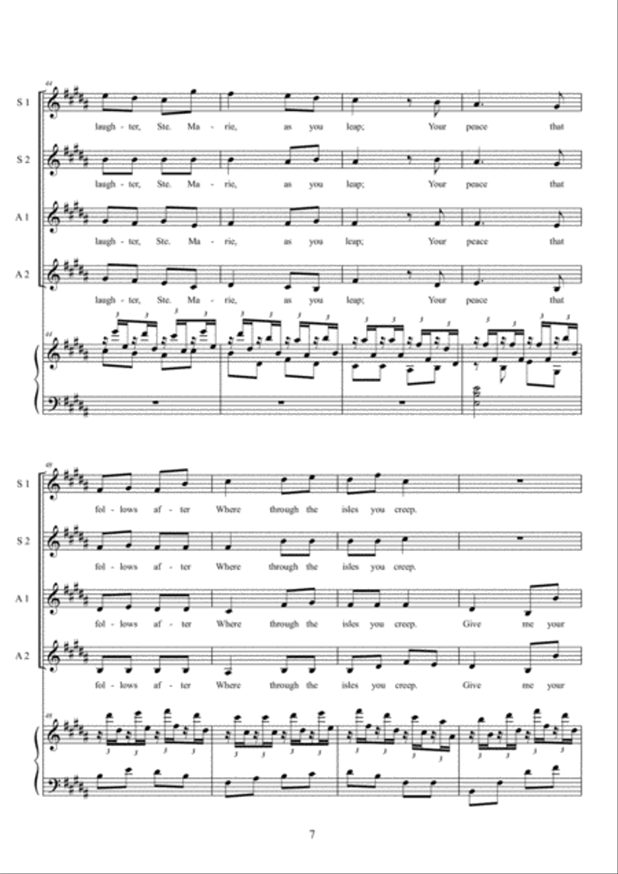 Whisper to the Moon SSAA scores gallery preview page 7