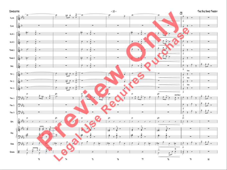 The Big Band Theory The Big Band Theory Jazz Ensemble scores gallery preview page 11