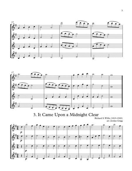 14 Christmas Carols (arranged for Sax Quartet AATB) image number null