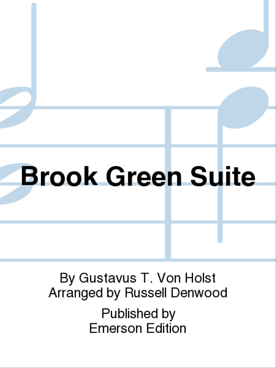 Brook Green Suite Brook Green Suite B-Flat Clarinet scores gallery preview page 1