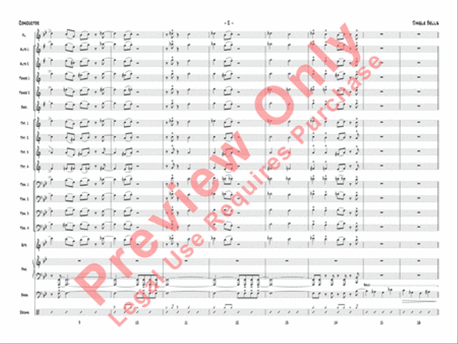 Jingle Bells (score only) Jazz Ensemble scores gallery preview page 5