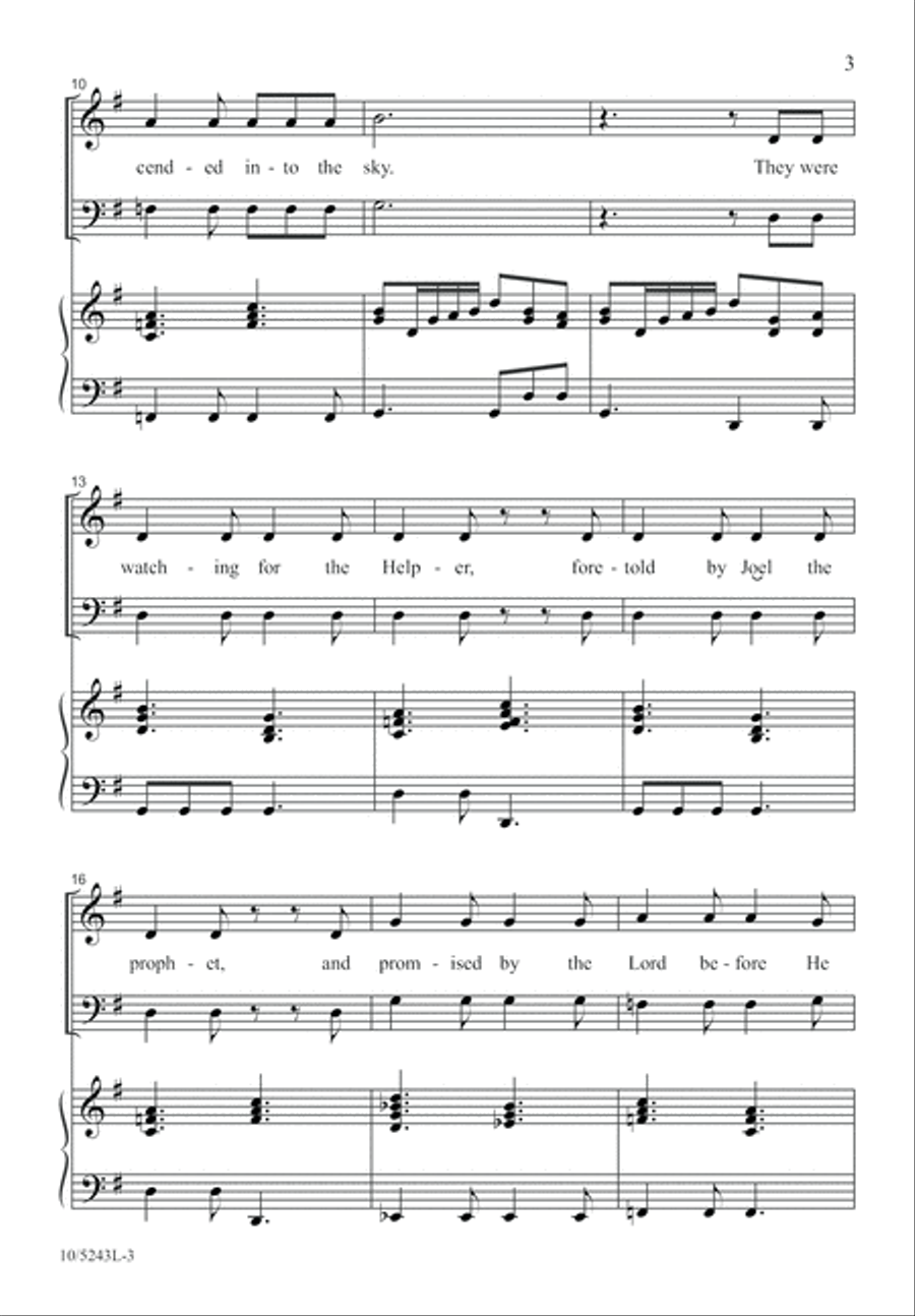 It's the Spirit of God! 2-Part scores gallery preview page 3