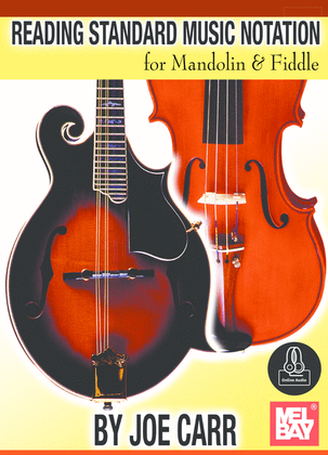 Book cover for Reading Standard Music Notation for Mandolin & Fiddle