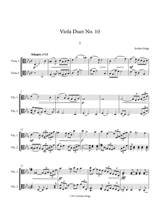 Viola Duet No.10