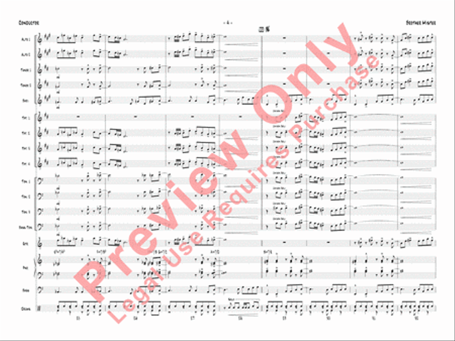 Brother Mister Jazz Ensemble scores gallery preview page 7