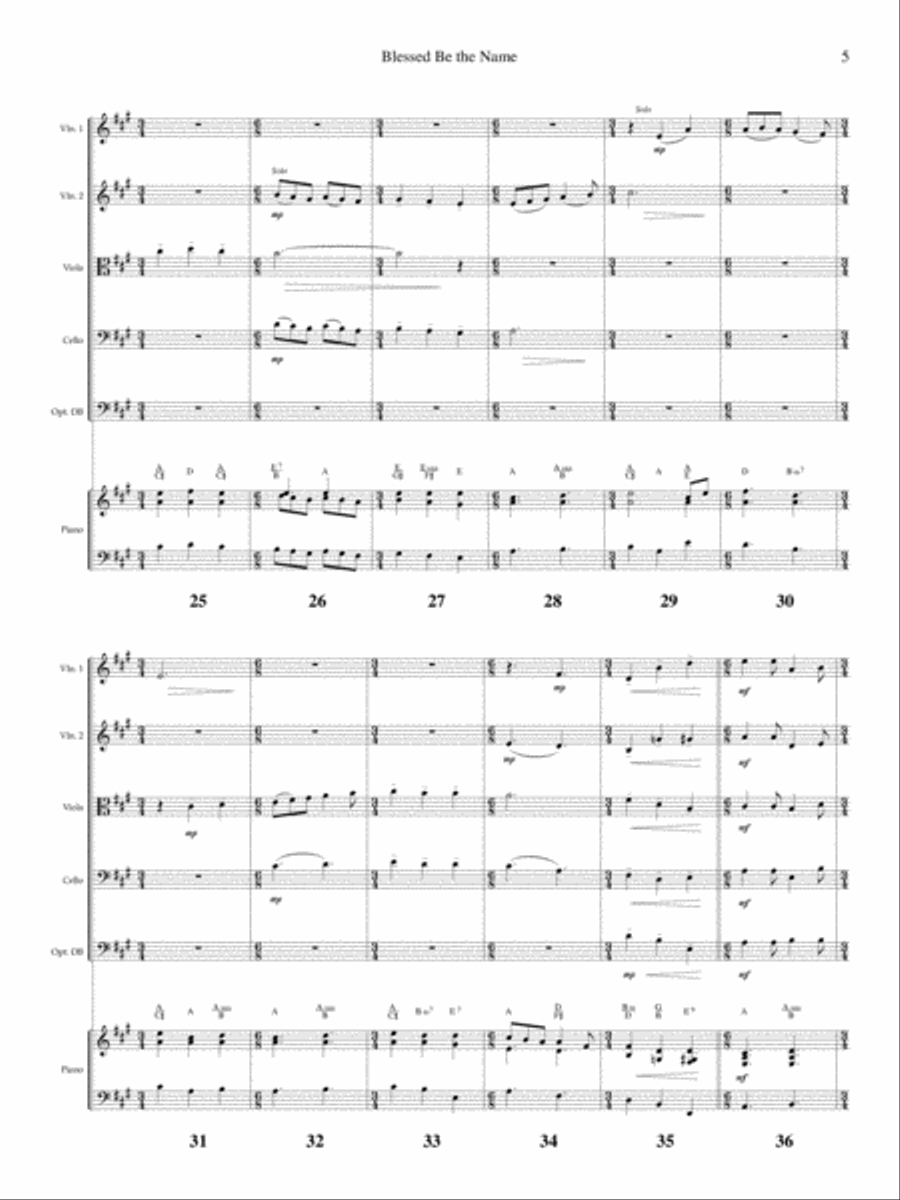 Creative Hymns for String Quartet, Vol. 2 String Quartet scores gallery preview page 4
