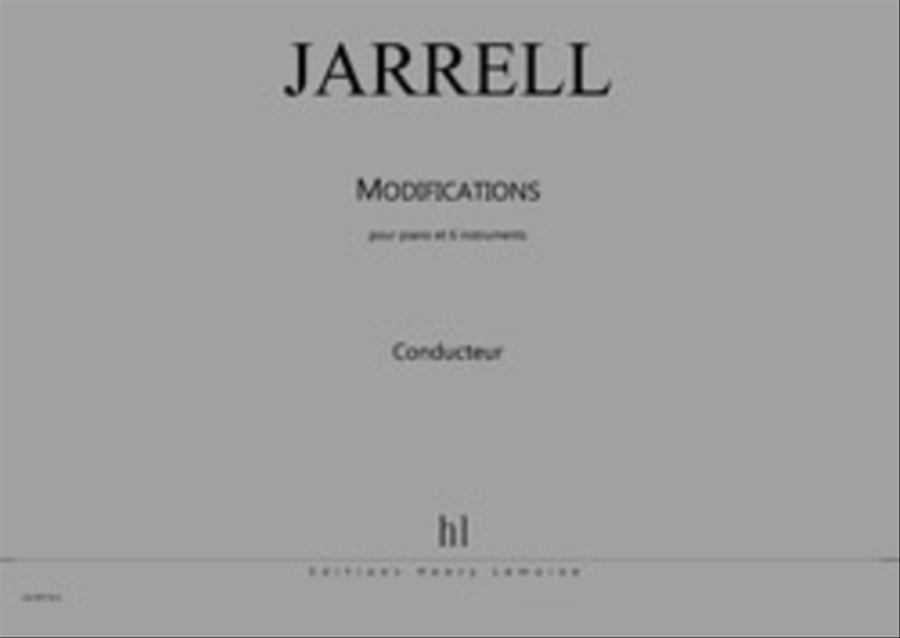 Modifications Piano scores gallery preview page 1