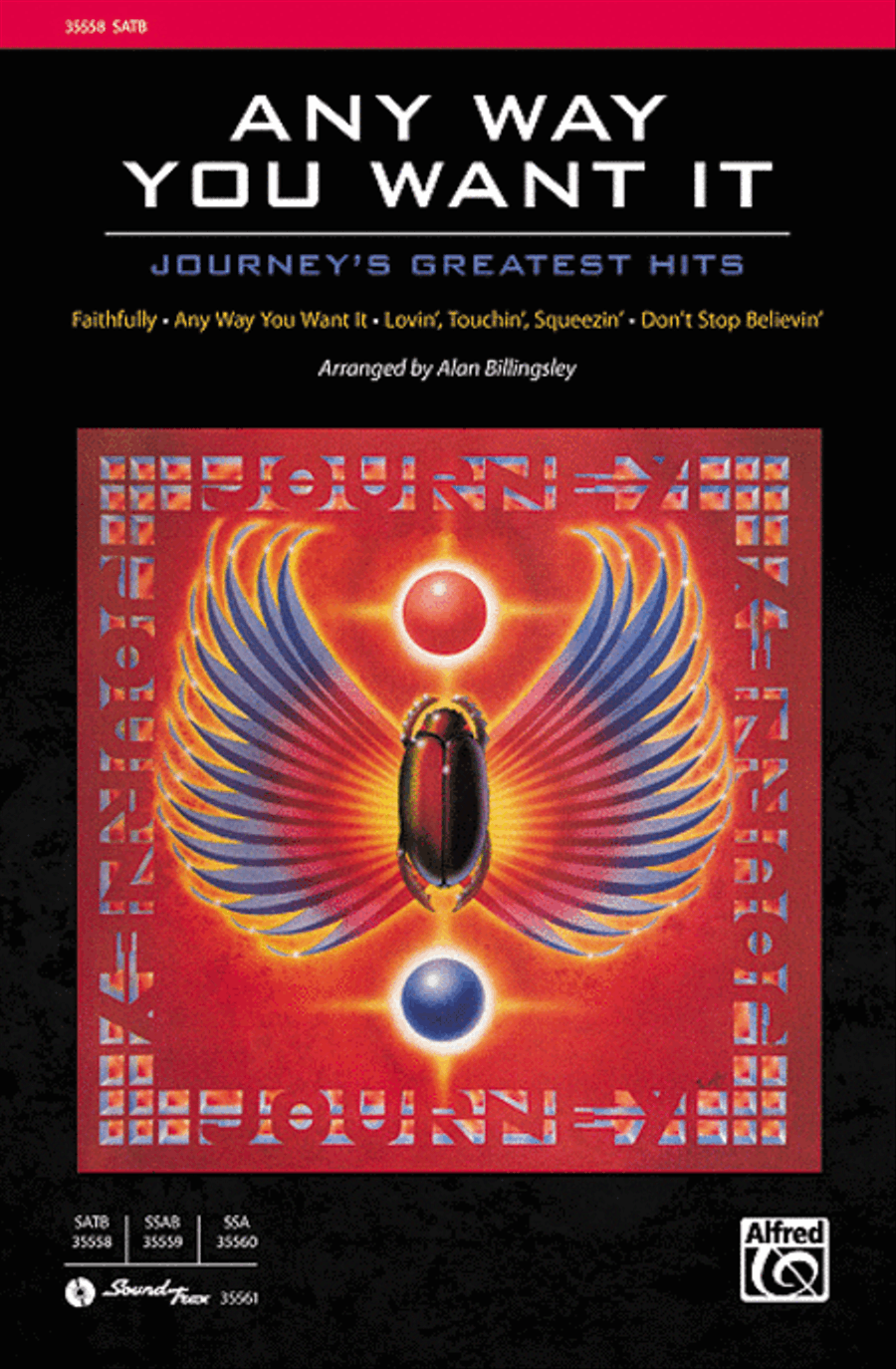 Any Way You Want It: Journey's Greatest Hits 4-Part scores gallery preview page 1