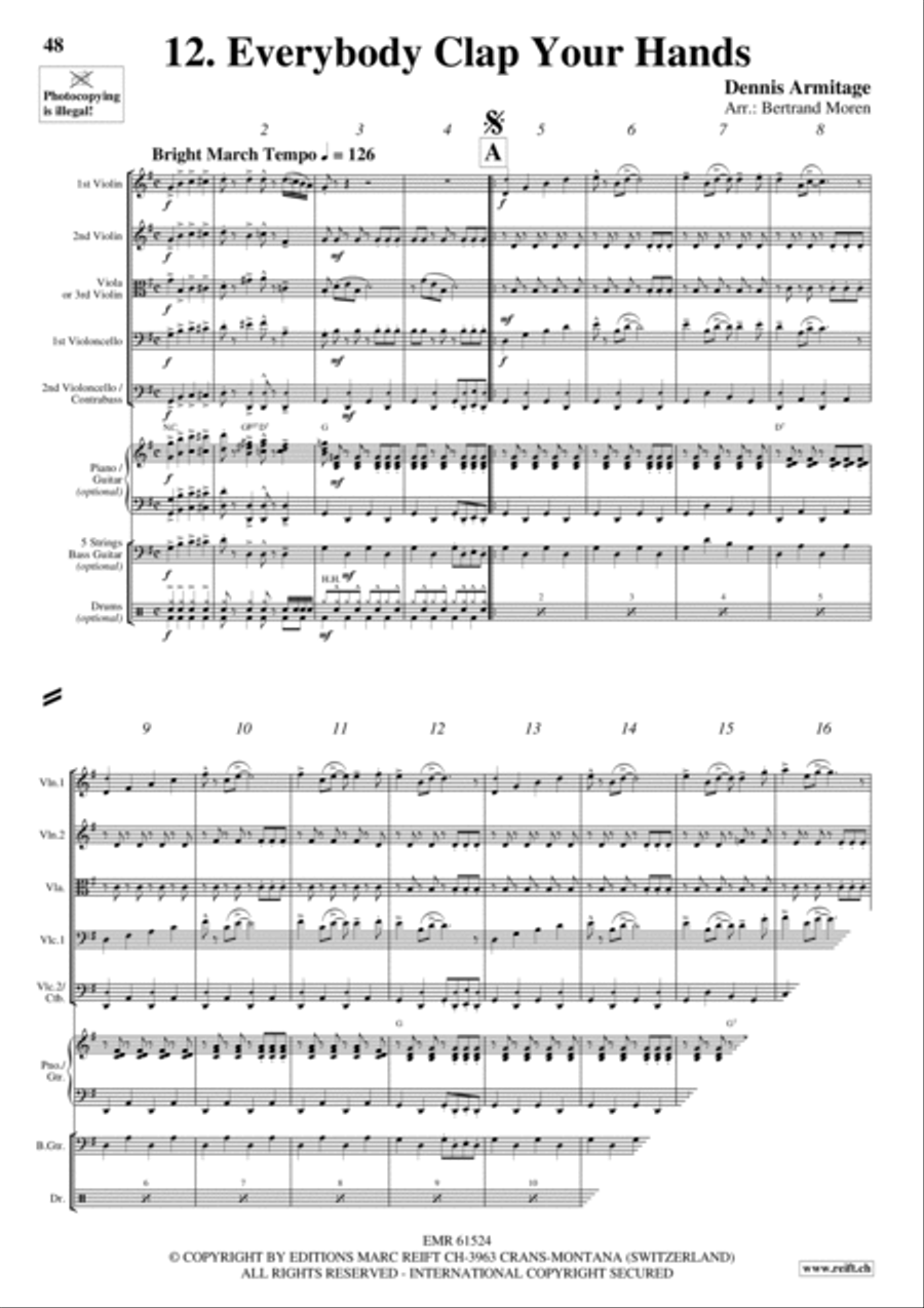 Beer Party String Quintet scores gallery preview page 14