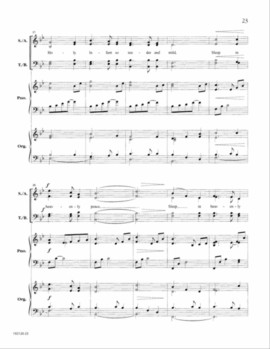 Let the People Sing at Christmas 4-Part scores gallery preview page 27