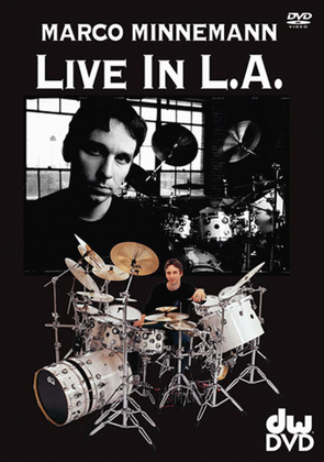 Book cover for Marco Minnemann -- Live in L.A.