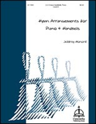 Book cover for Hymn Arrangements for Piano and Handbells (Handbell Part)