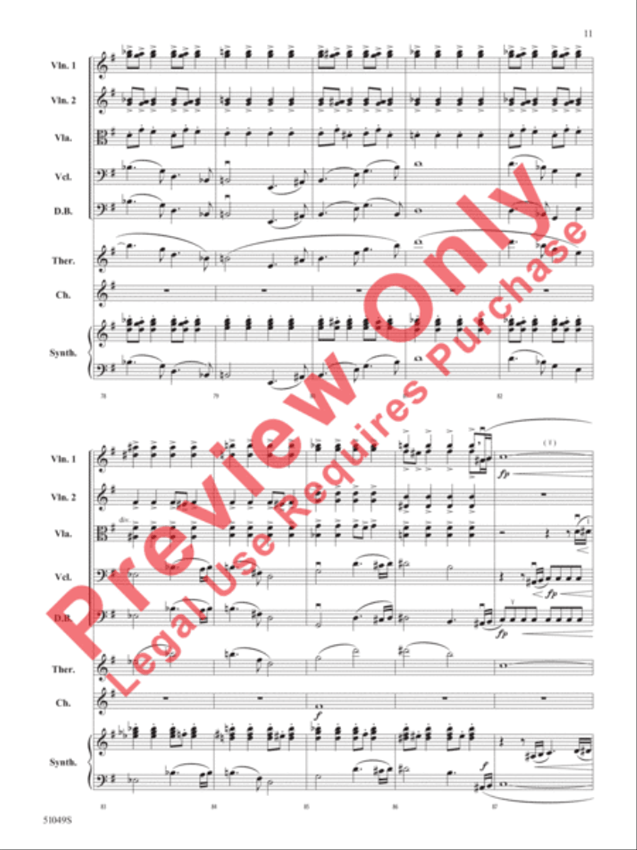 Graveyard Shift Graveyard Shift String Orchestra scores gallery preview page 12