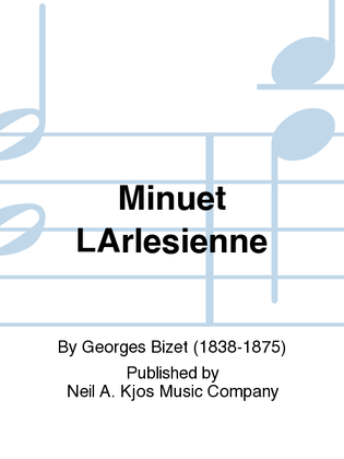 Book cover for Minuet LArlesienne