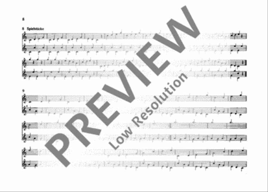 Erstes Spiel am Xylophon Percussion scores gallery preview page 9