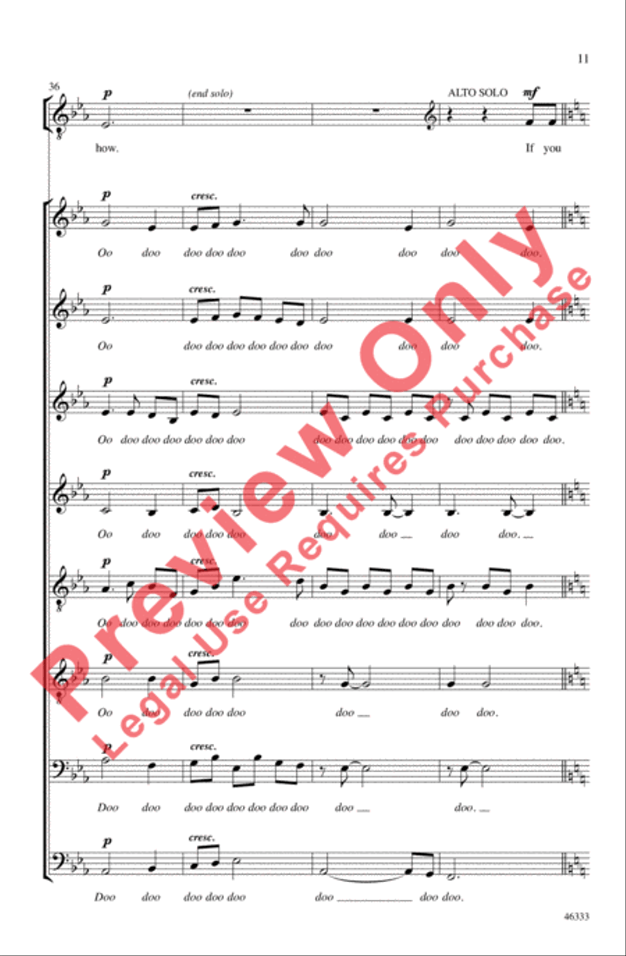 Homeward Bound 4-Part scores gallery preview page 11