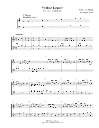 Yankee Doodle - for 3-octave handbell choir