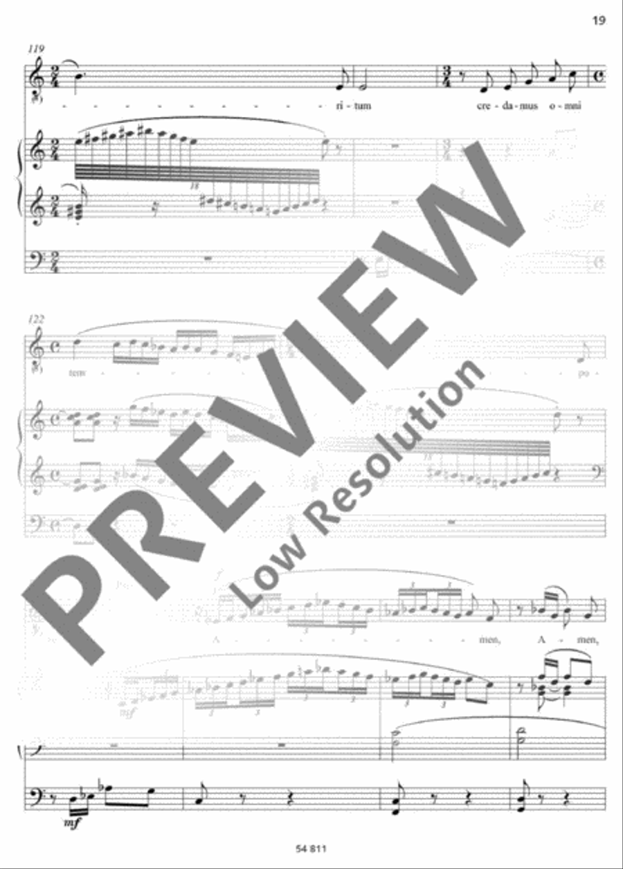 Veni, Creator Spiritus Medium Voice scores gallery preview page 20