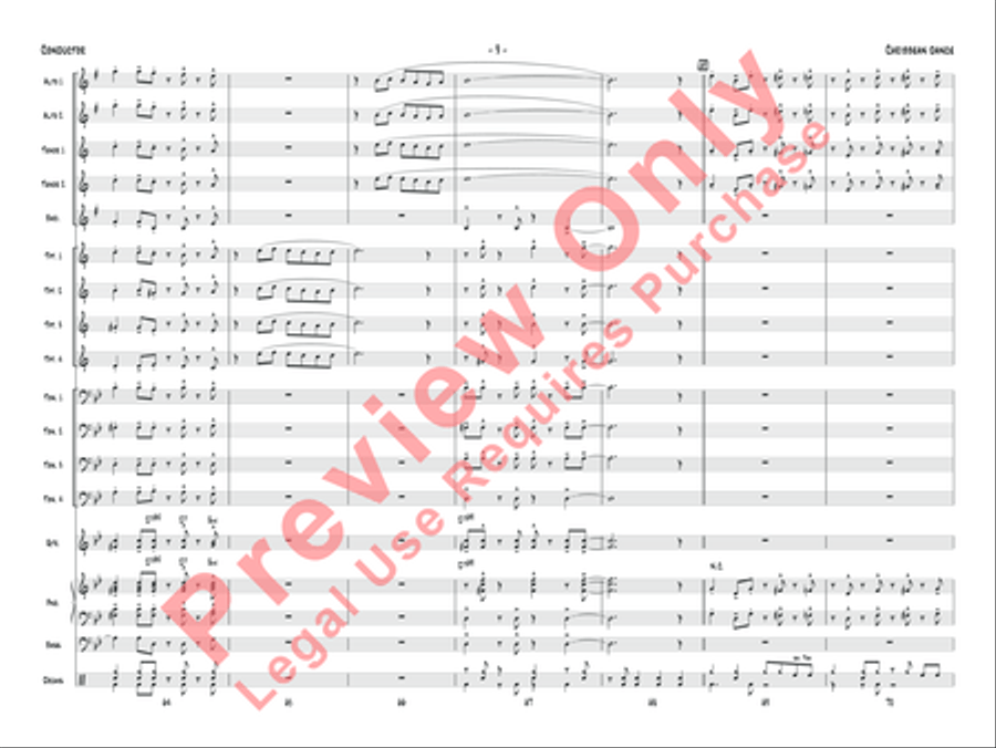 Caribbean Dance (Score only) Jazz Ensemble scores gallery preview page 12