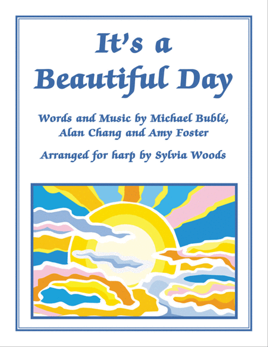 It's a Beautiful Day Harp scores gallery preview page 1