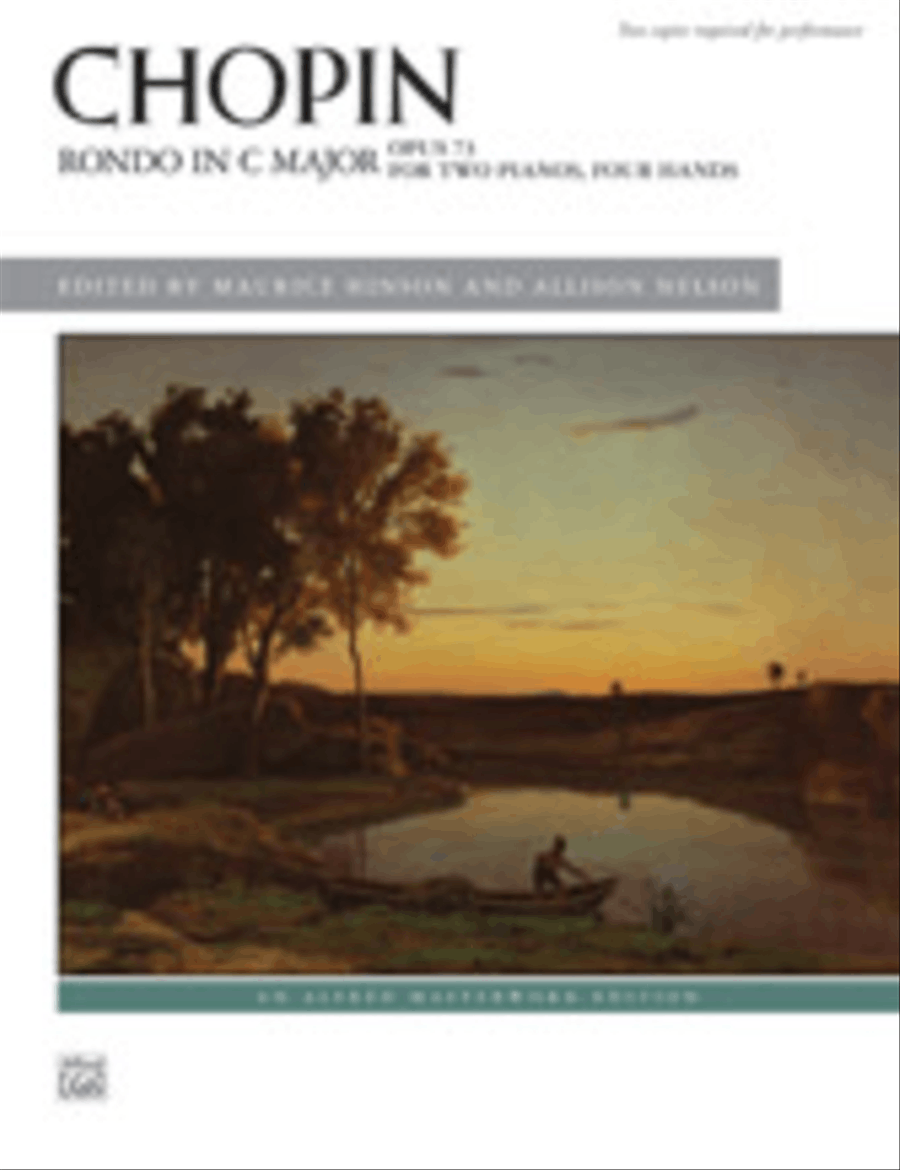 Rondo in C Major, Op. 73 Piano Solo scores gallery preview page 1