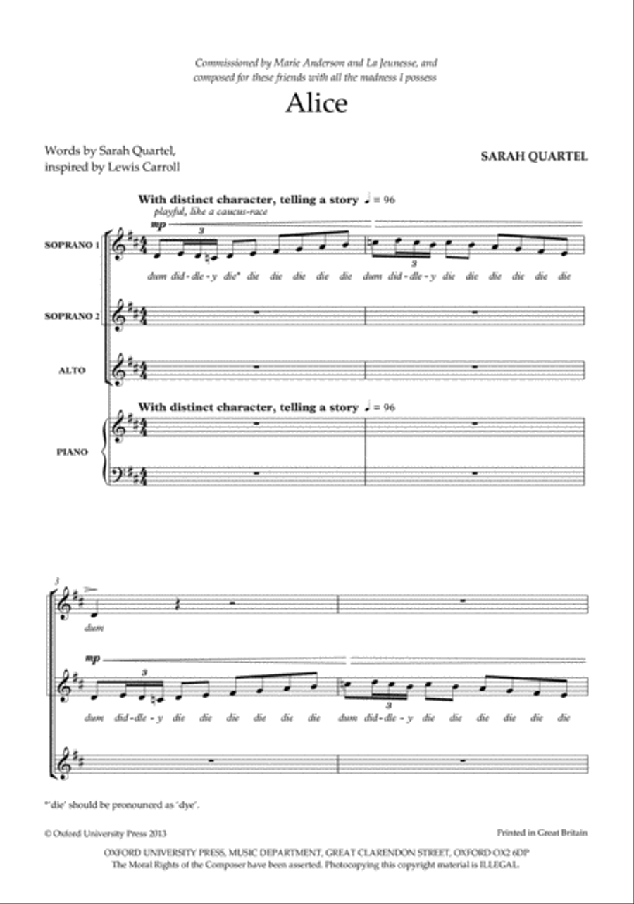 Alice SSA scores gallery preview page 2