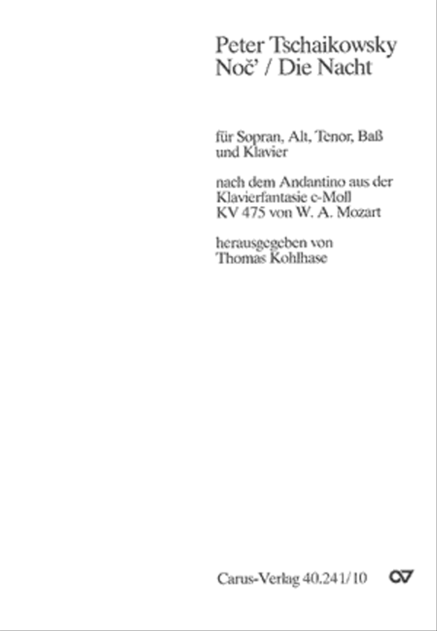 Noc' (Die Nacht)