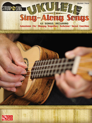 Book cover for Ukulele Sing-Along Songs