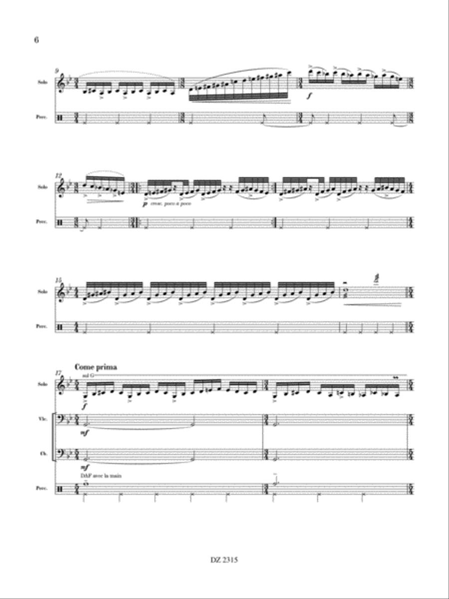 Massalia Concerto Massalia Concerto String Orchestra scores gallery preview page 6