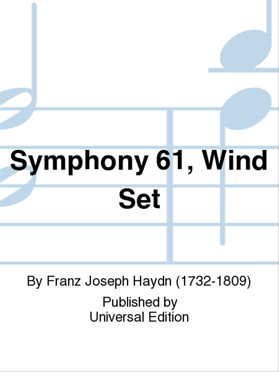 Symphony No. 61 Bassoon scores gallery preview page 1