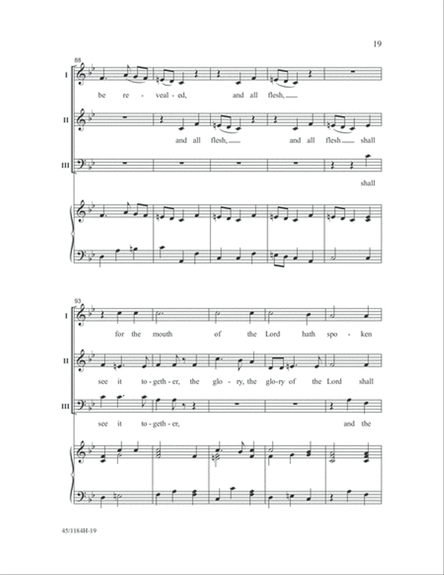 Messiah 3-Part scores gallery preview page 19