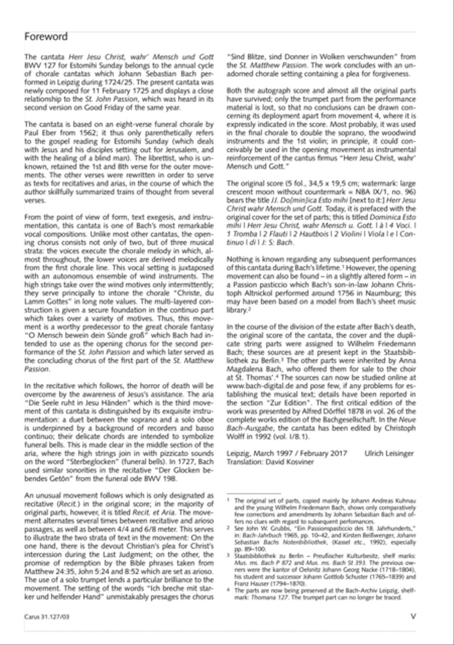 Thou who, a God, as man yet came (Herr Jesu Christ, wahr' Mensch und Gott) STB scores gallery preview page 6