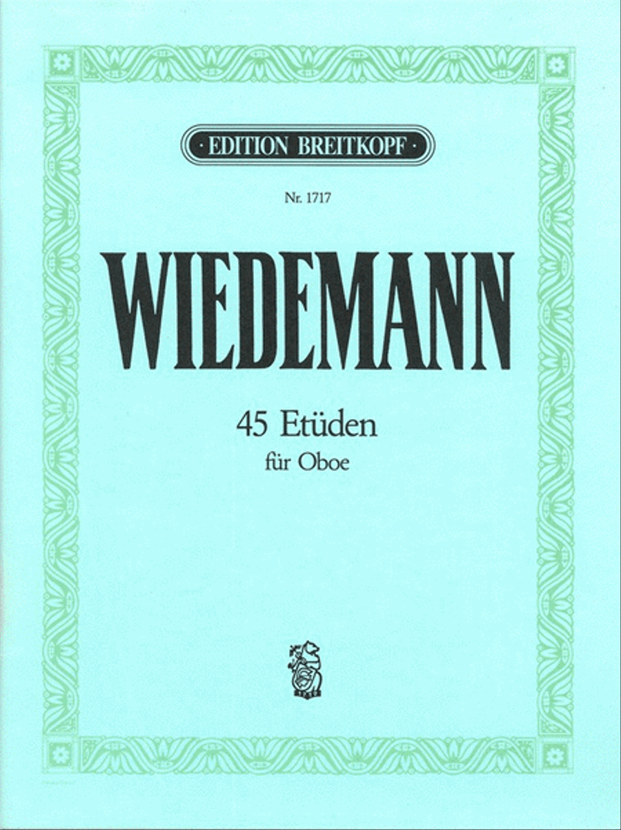 45 Etuden fur Oboe