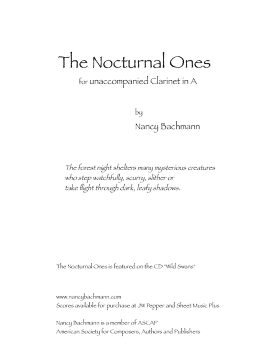 The Nocturnal Ones