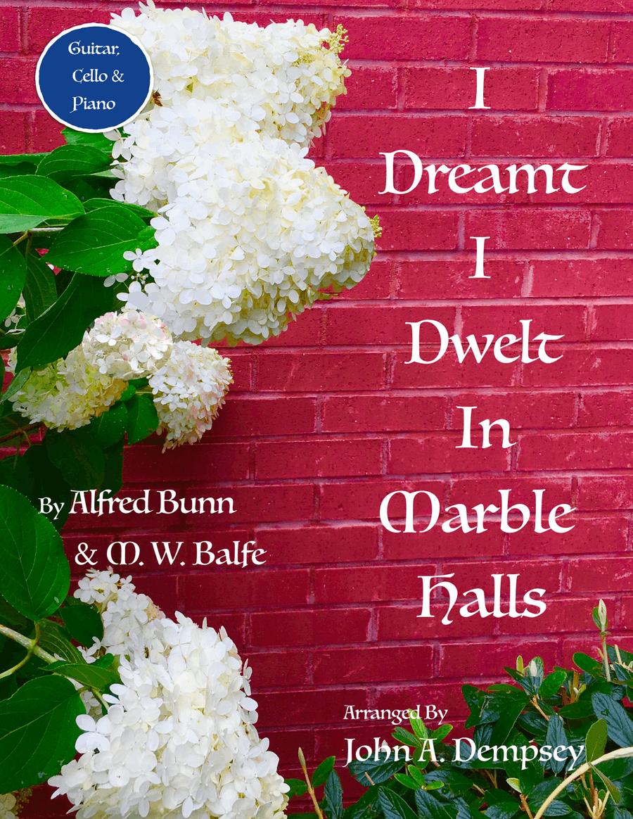 Marble Halls (Trio for Guitar, Cello and Piano) Small Ensemble scores gallery preview page 1