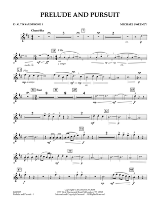 Prelude And Pursuit - Eb Alto Saxophone 1