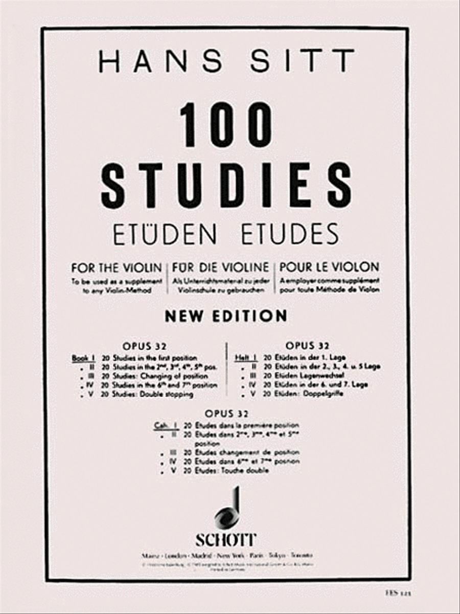 100 Studies, Op. 32 - Book 1