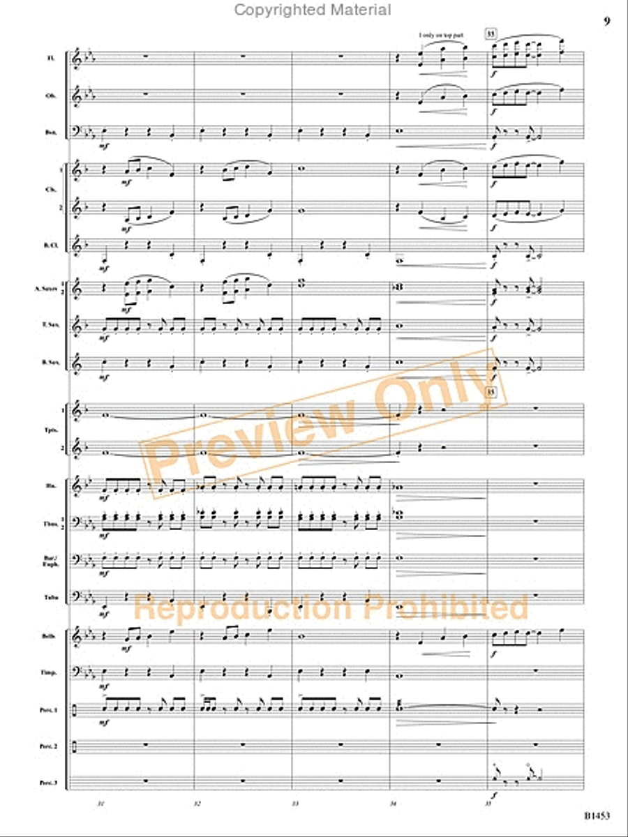 Soaring! Concert Band scores gallery preview page 22