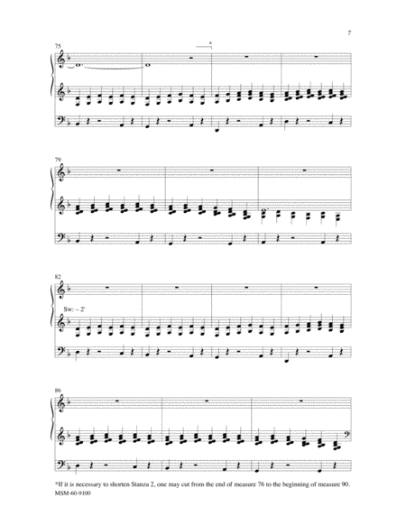 At the Name of Jesus (Choral Score) image number null