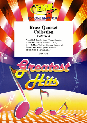 Book cover for Brass Quartet Collection Volume 4