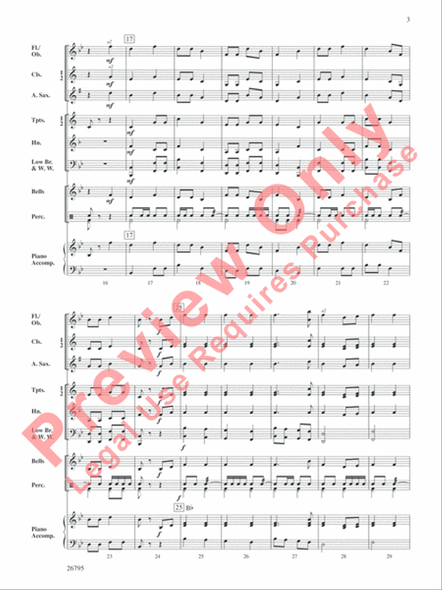 Marching Marines Concert Band scores gallery preview page 4